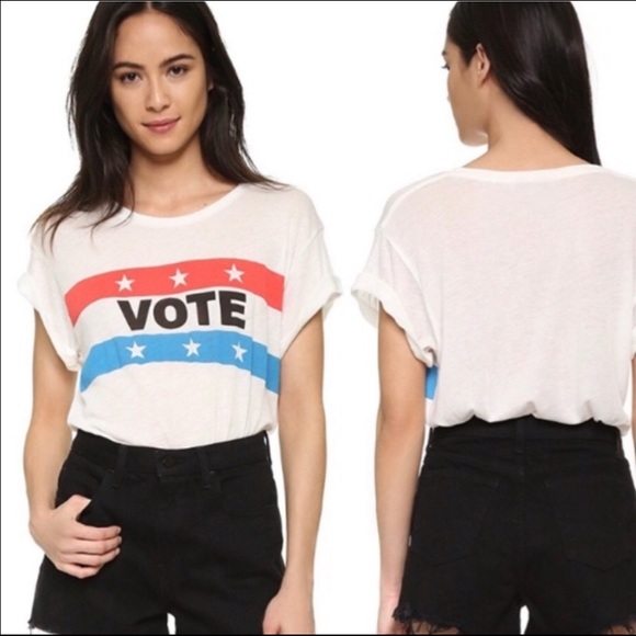 Wildfox Tops - Wildfox VOTE Tee Shirt NWT